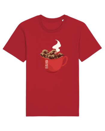 Coffee Wave Red