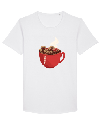 Coffee Wave White