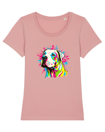 Dogo Argentino Pop Art Canyon Pink