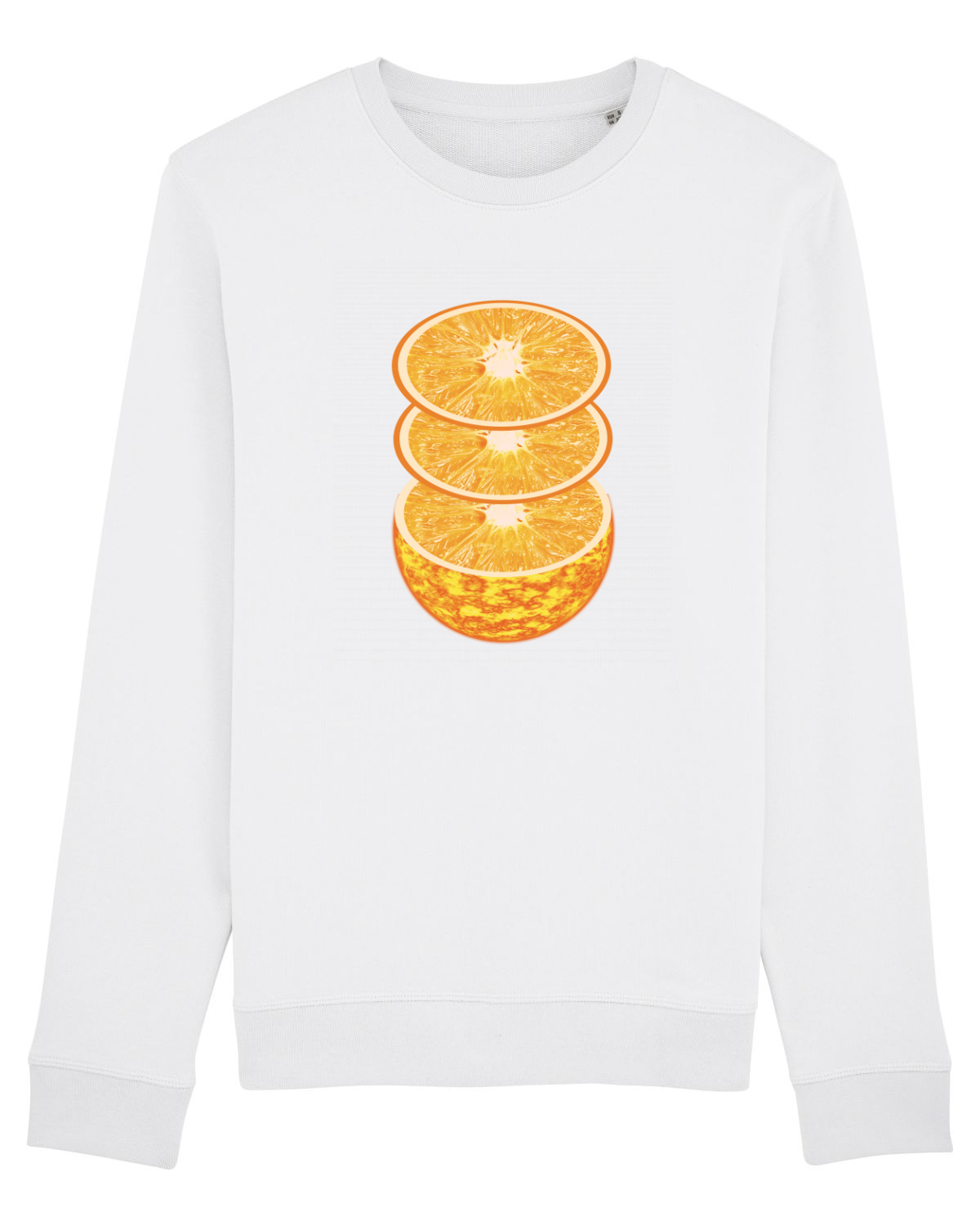 Bluză mânecă lungă Unisex Rise White