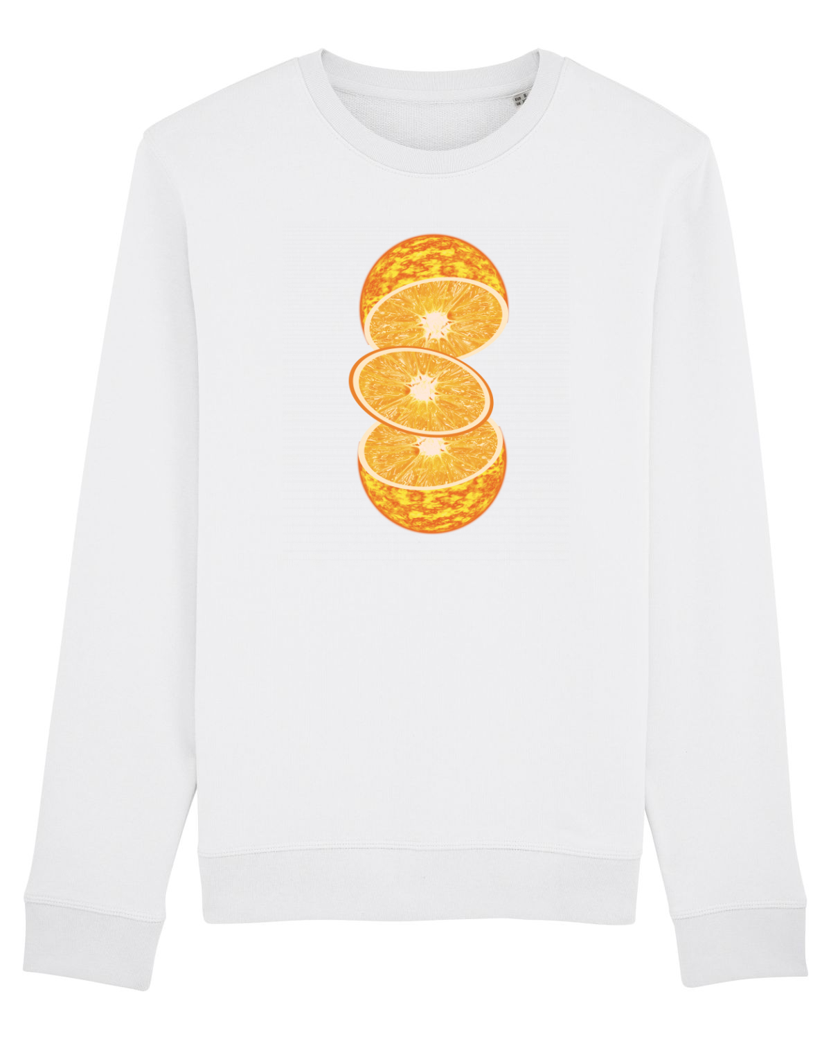 Bluză mânecă lungă Unisex Rise White