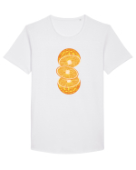 Sliced Sun Tricou mânecă scurtă guler larg Bărbat Skater