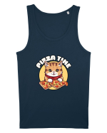 Cute kawaii cat eating pizza Maiou Bărbat Runs