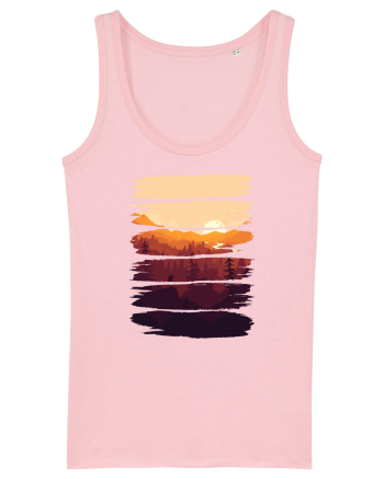 Beyond the mountains Cotton Pink