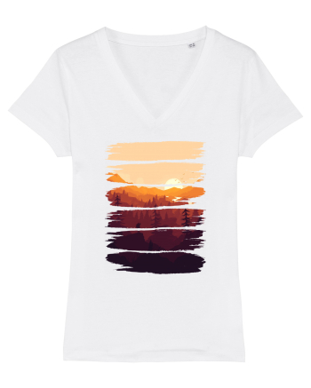 Beyond the mountains White
