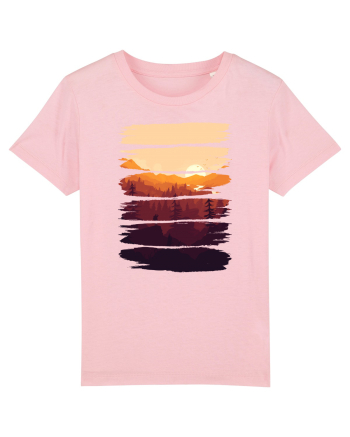 Beyond the mountains Cotton Pink