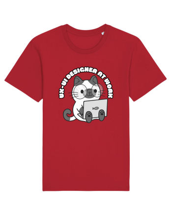 UX-UI Designer cat Red