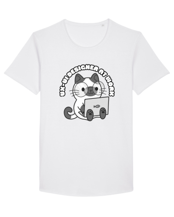 UX-UI Designer cat White