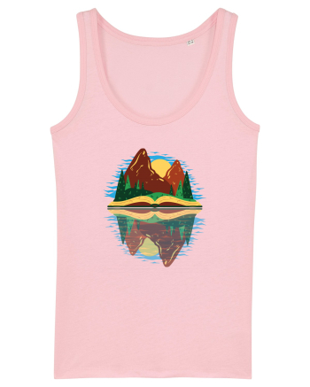 Nature And Books Cotton Pink