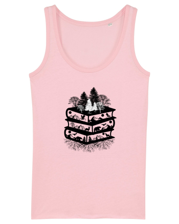 Nature And books Cotton Pink