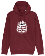 Nature And books Hanorac cu fermoar Unisex Connector