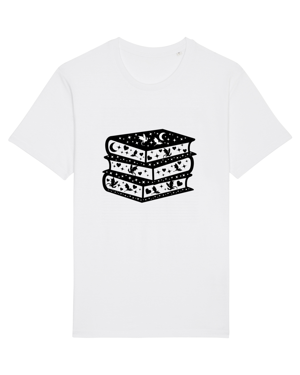 Tricou mânecă scurtă Unisex Rocker White