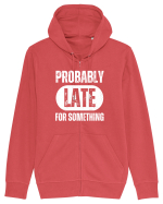 Probably Late For Something Hanorac cu fermoar Unisex Connector