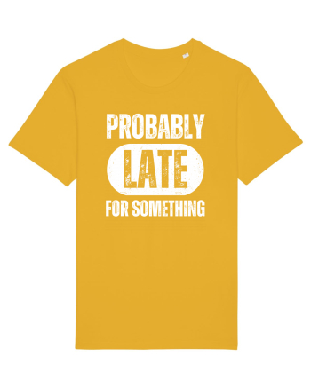 Probably Late For Something Spectra Yellow