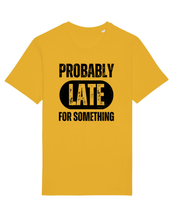 Probably Late For Something Spectra Yellow