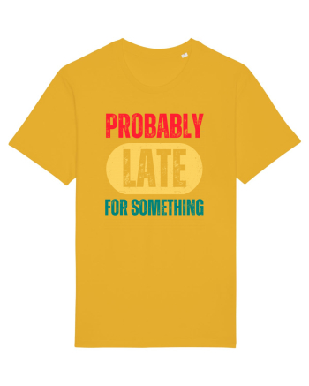 Probably Late For Something Spectra Yellow