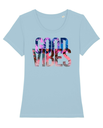 Good Vibes Sky Blue