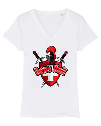 Deus Vult White
