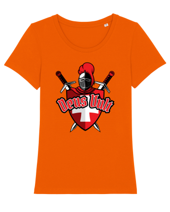 Deus Vult Bright Orange