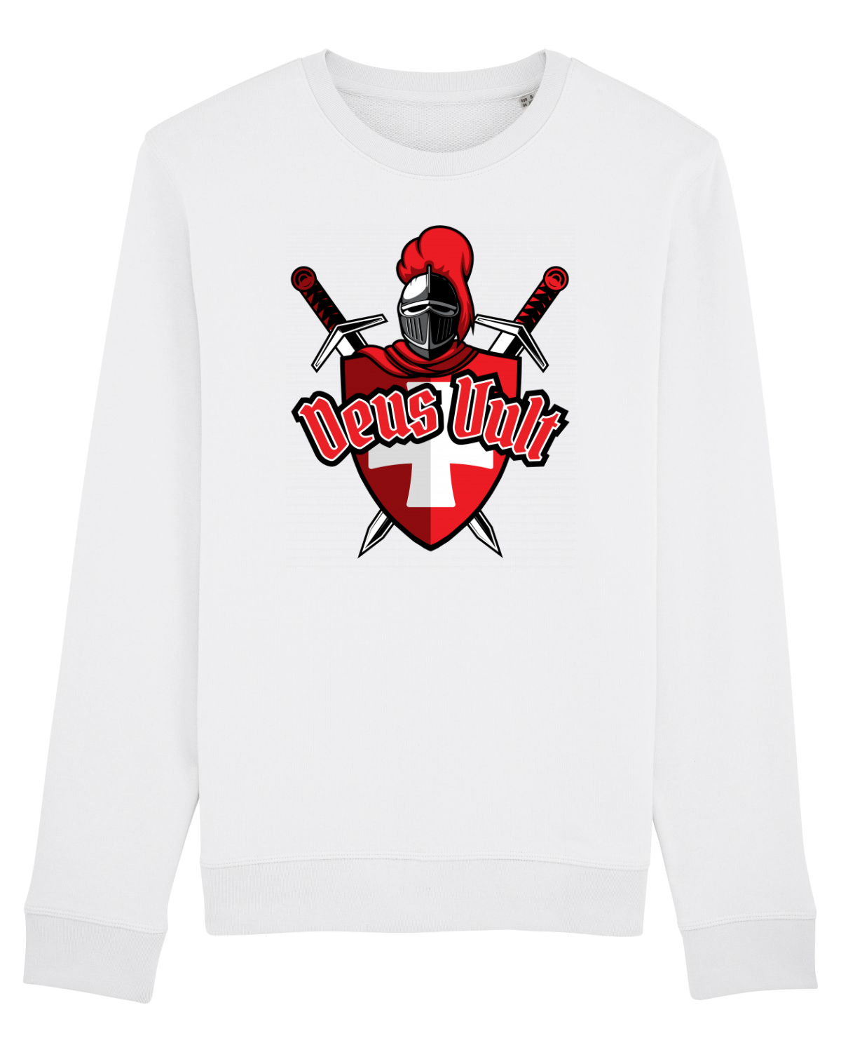 Bluză mânecă lungă Unisex Rise White
