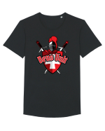Deus Vult Tricou mânecă scurtă guler larg Bărbat Skater