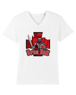 Deus Vult Tricou mânecă scurtă guler V Bărbat Presenter