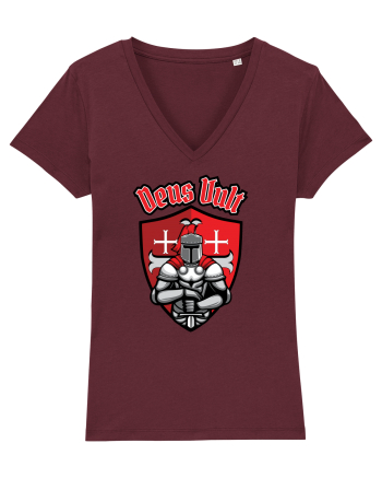 Deus Vult Burgundy
