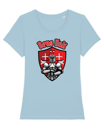 Deus Vult Sky Blue