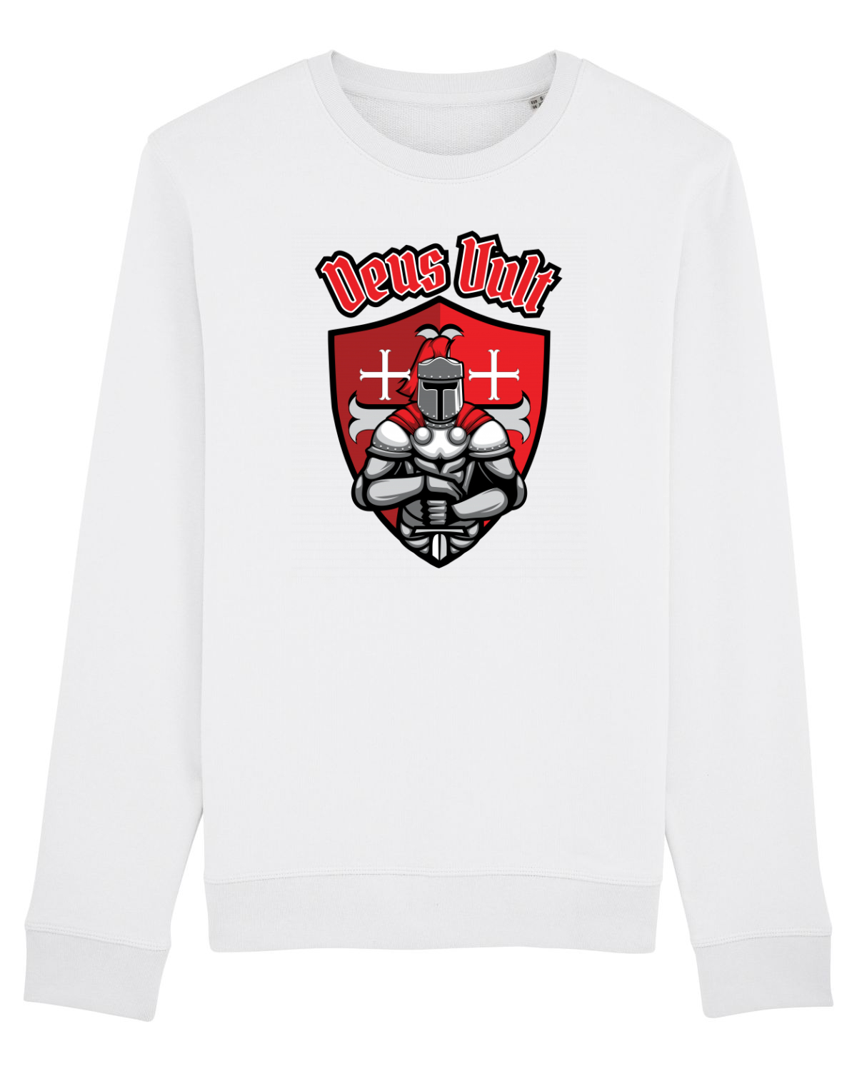 Bluză mânecă lungă Unisex Rise White
