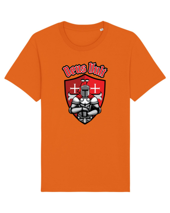 Deus Vult Bright Orange