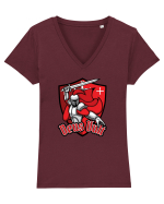 Deus Vult Tricou mânecă scurtă guler V Damă Evoker