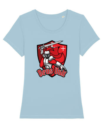 Deus Vult Sky Blue