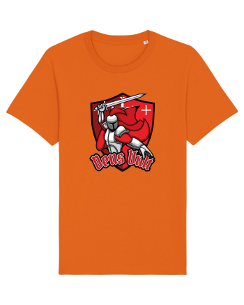 Deus Vult Bright Orange