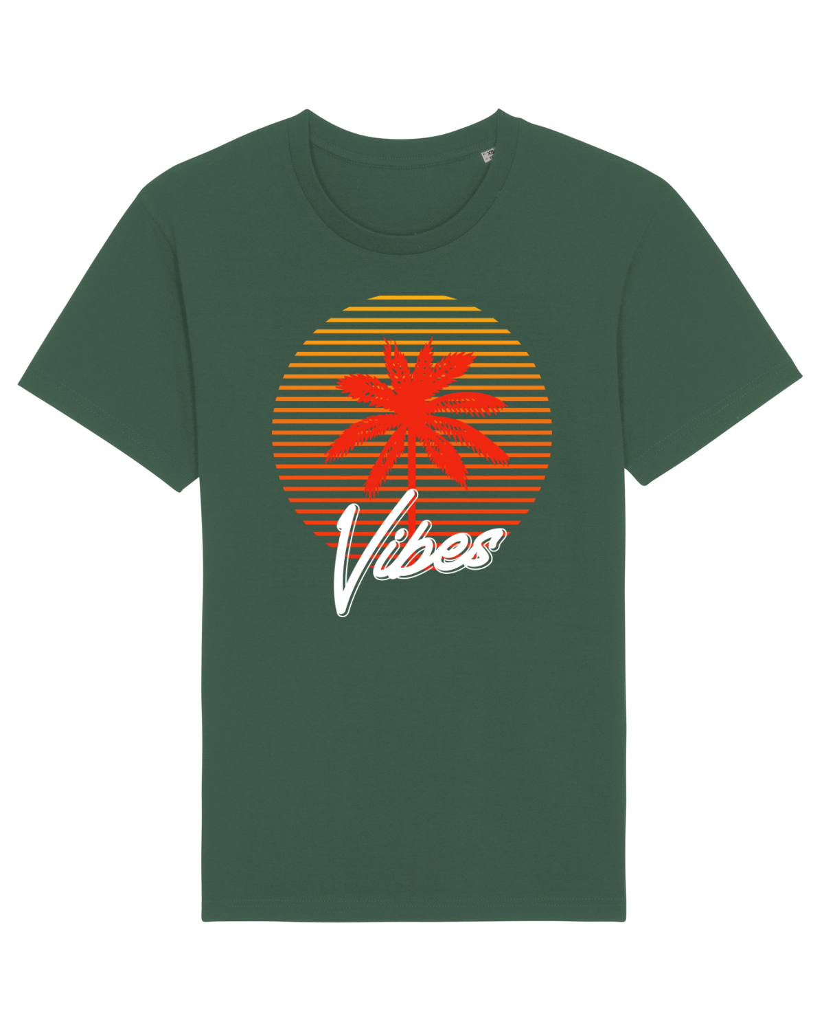 Tricou mânecă scurtă Unisex Rocker Bottle Green