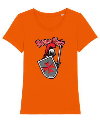 Deus Vult Bright Orange