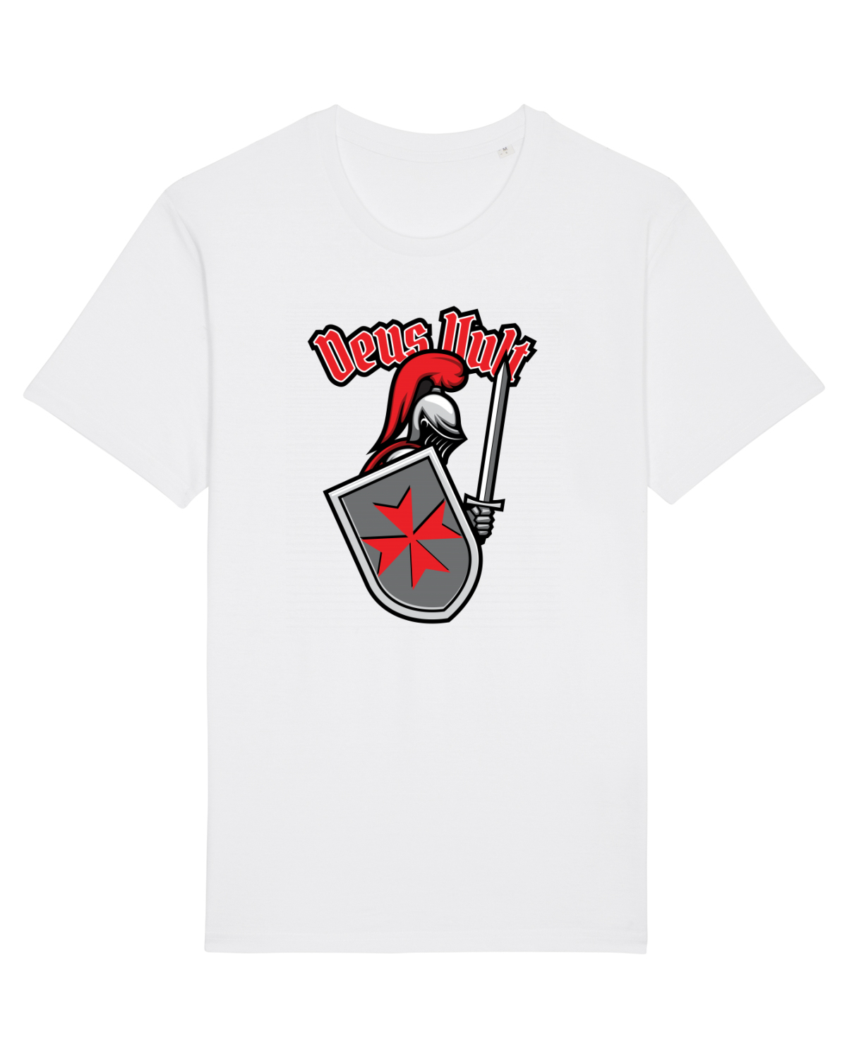 Tricou mânecă scurtă Unisex Rocker White