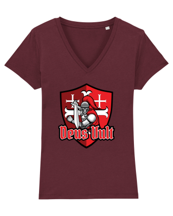 Deus Vult Burgundy