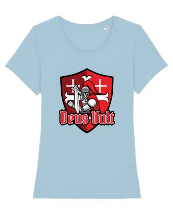 Deus Vult Sky Blue