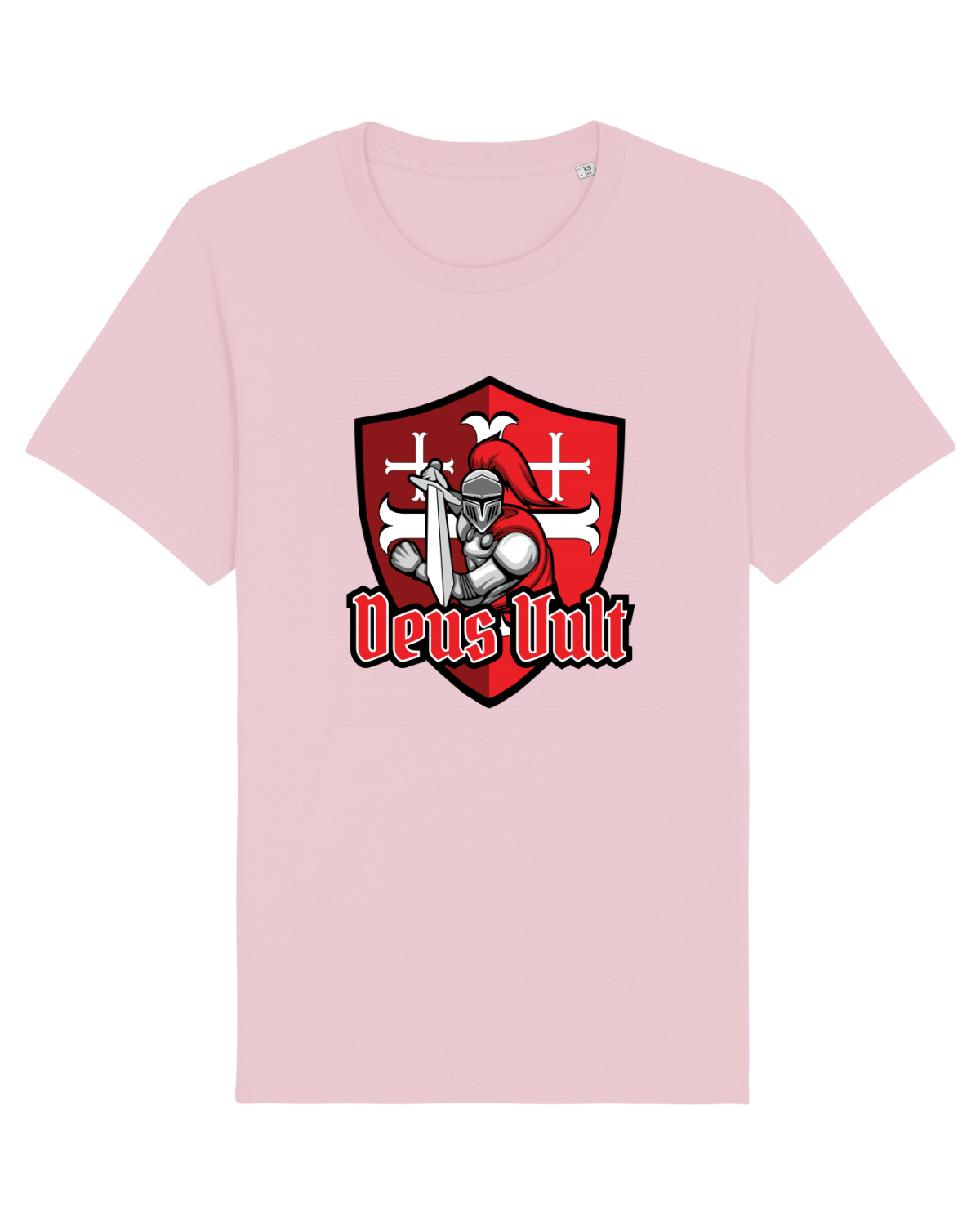 Tricou mânecă scurtă Unisex Rocker Cotton Pink