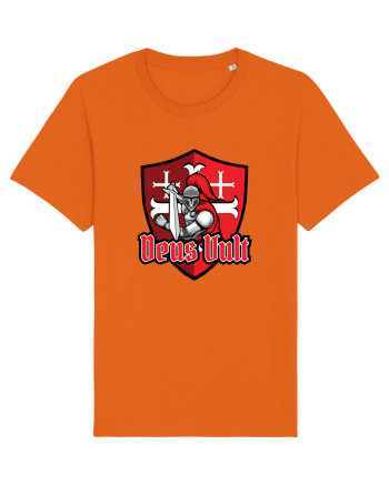Deus Vult Bright Orange