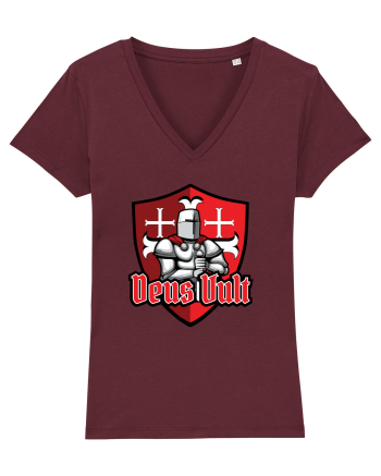 Deus Vult Burgundy