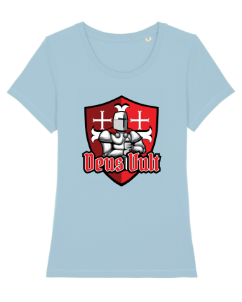 Deus Vult Sky Blue