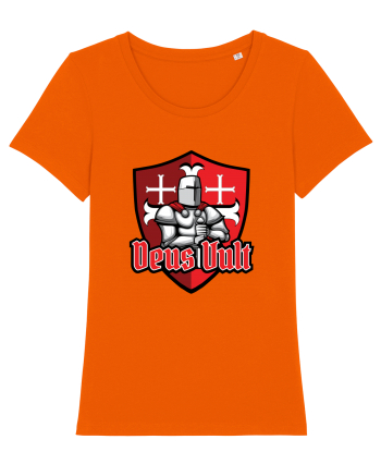 Deus Vult Bright Orange