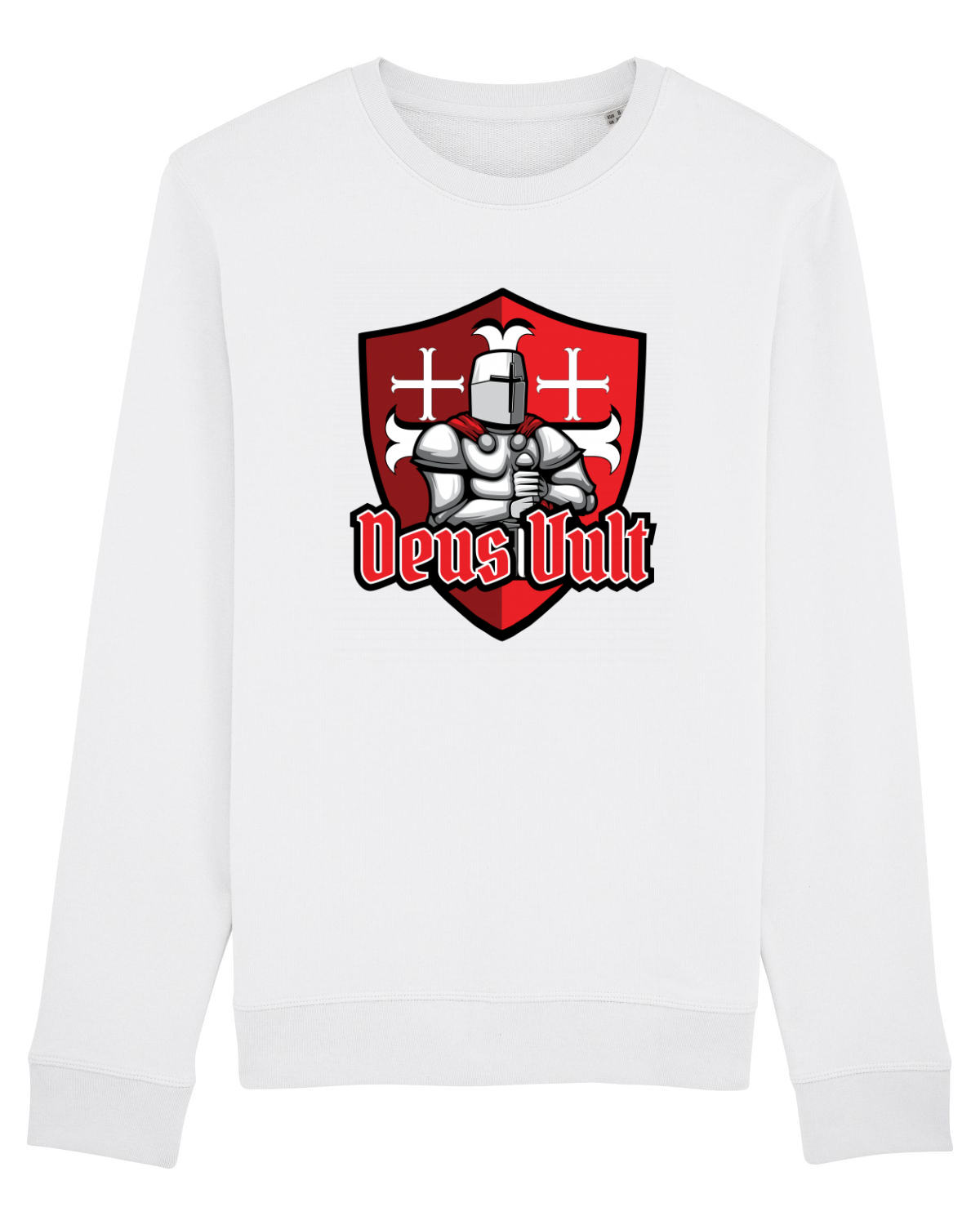 Bluză mânecă lungă Unisex Rise White