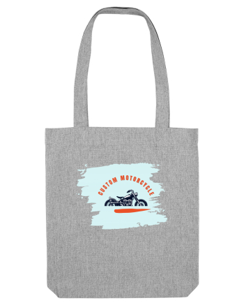 Custom Motorcycle Heather Grey