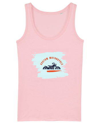 Custom Motorcycle Cotton Pink