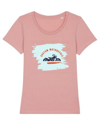 Custom Motorcycle Canyon Pink