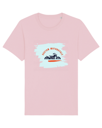 Custom Motorcycle Cotton Pink