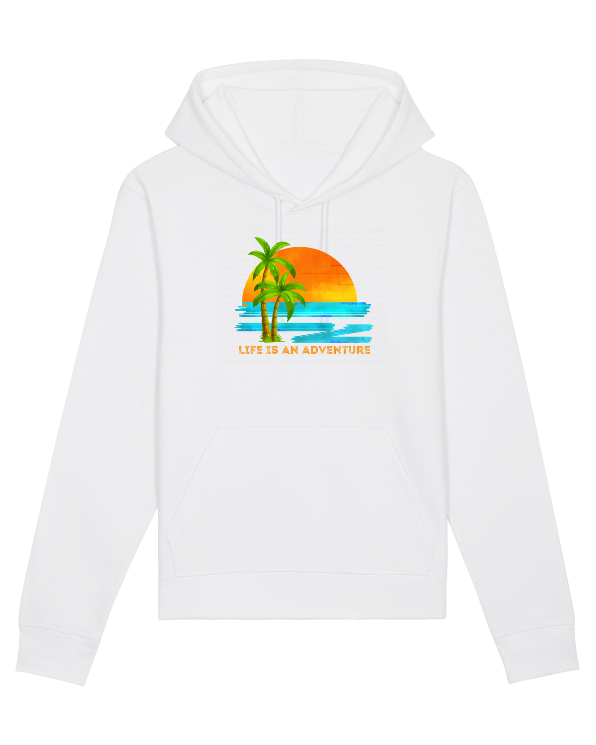Hanorac Unisex Drummer White