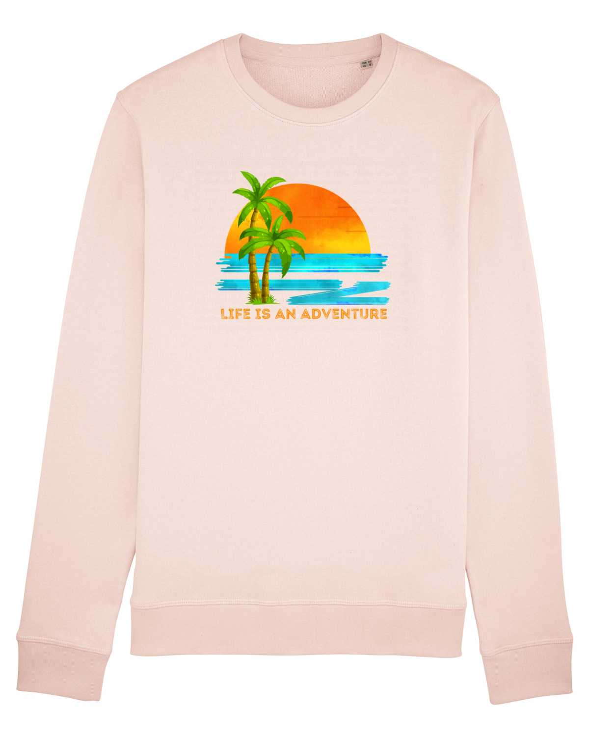 Bluză mânecă lungă Unisex Rise Candy Pink